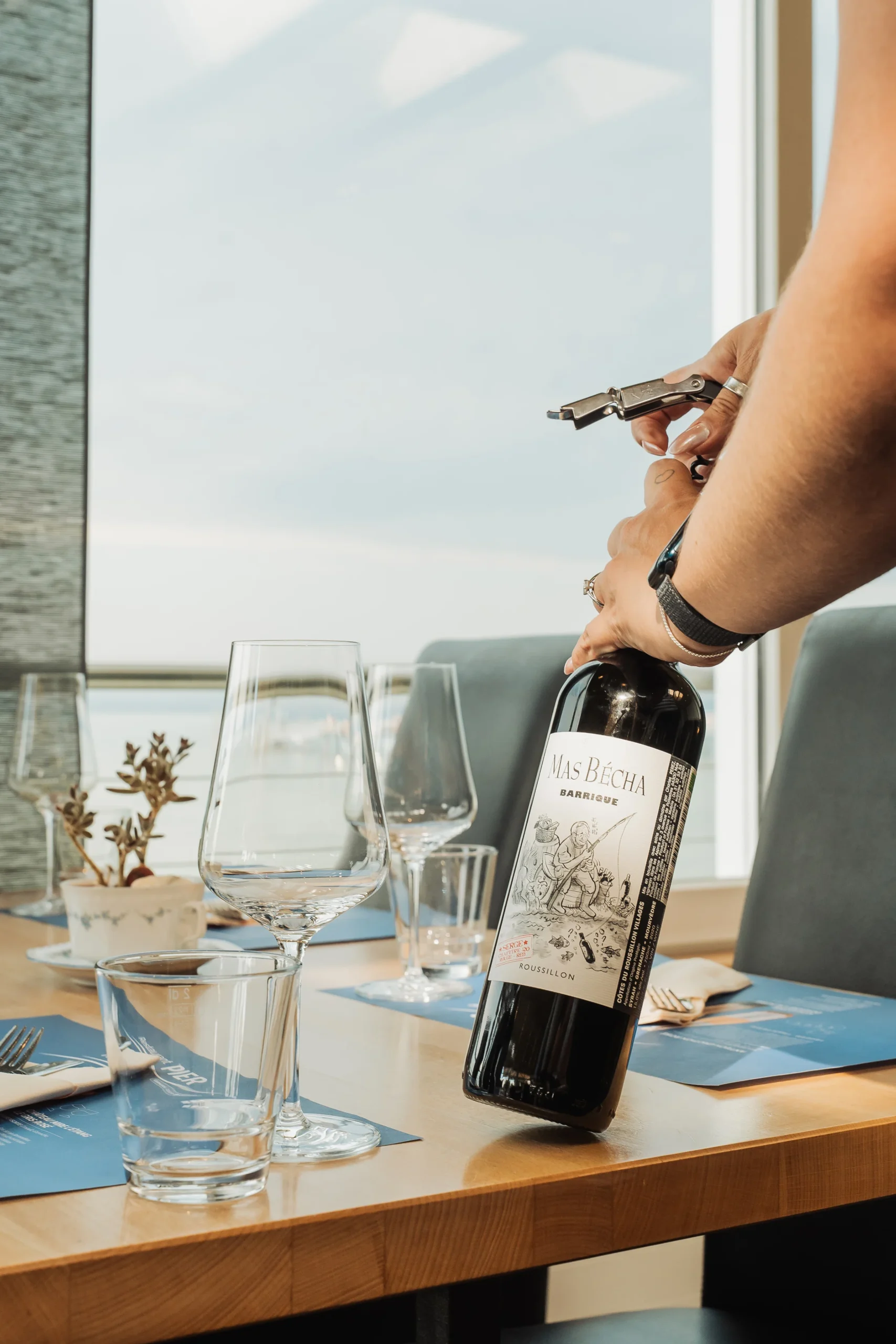Restaurant Pier Uttwil Bodensee Weingenuss